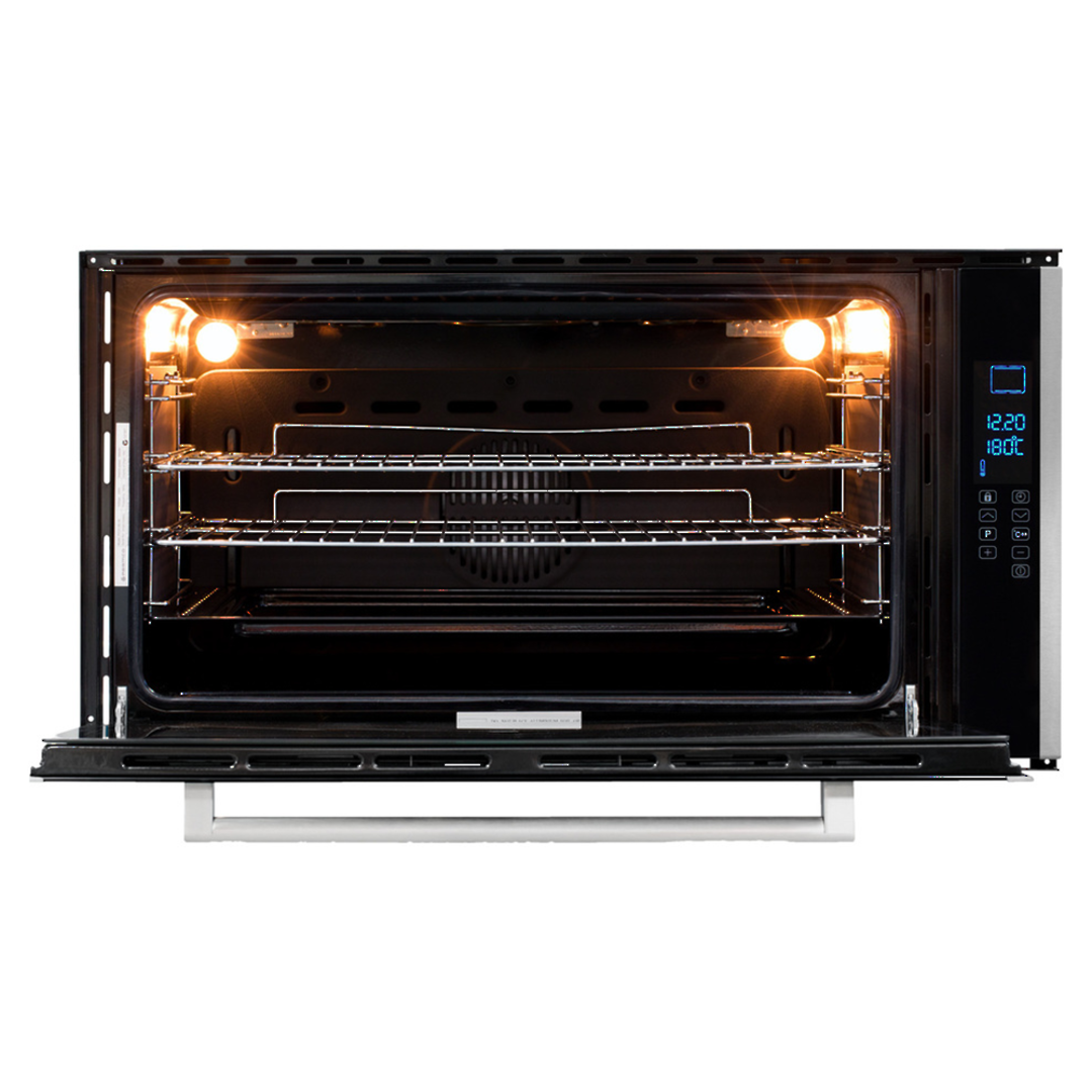 PARMCO 900MM BUILT-IN 105L STAINLESS STEEL OVEN image 1